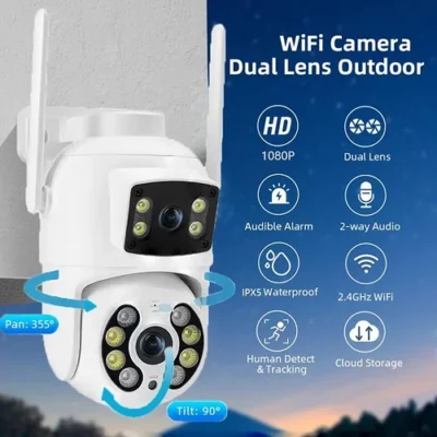 wifi kamera rotirajuća sa dva sočiva wifi kamera