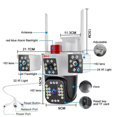 wifi kamera 4g sa ulazom za SIM karticu