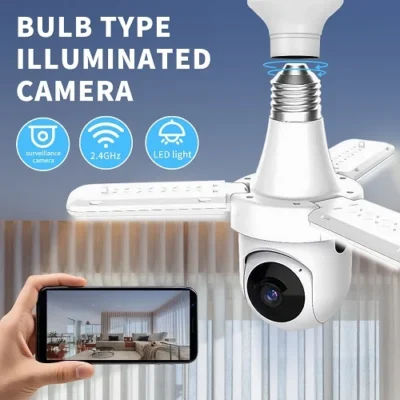 kamera wifi sijalica rotirajuća wifi HD kamera za nadzor dece