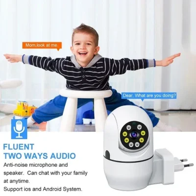 kamera za video nadzor dece kuće kamera wifi rotirajuća
