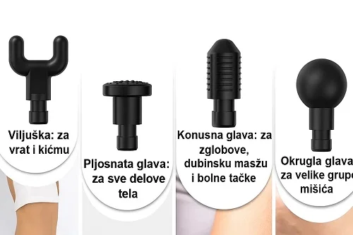 nastavci za masažer