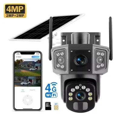 WiFi 4G Solarna kamera V380 model WS-Q70