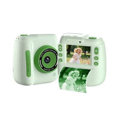 Fotoaparat za decu sa štampačem slika zeleni X320 fotoaparat za decu x320 zeleni sa štampačem