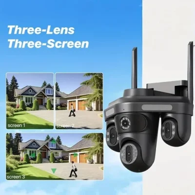 kamera PTZ sa tri sočiva