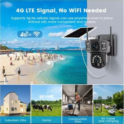 wifi 4g kamera wifi kamera PTZ rotirajuća solarna