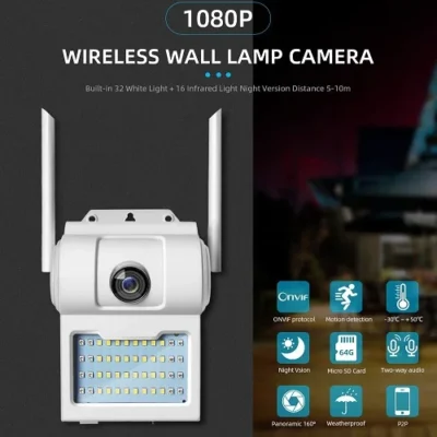 wifi kamera reflektor wifi kamera i solarni reflektor 2u1 uređaj