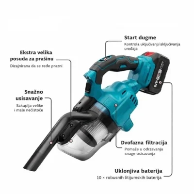 aku usisivač za auto sa punjivom baterijom 1000w aku usisivač za auto sa punjivom baterijom