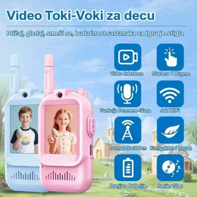 toki voki sa video pozivom