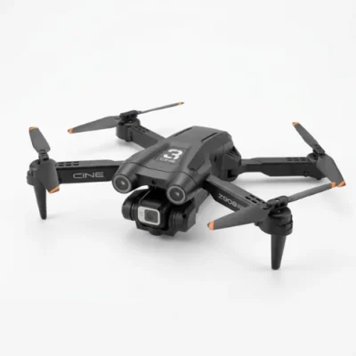 dron-z908-pro-sa-dve-kamere-i-senzorima-za-prepreke-2 Sklopljen crni dron Z908 pro pored daljinskog upravljača i torbe