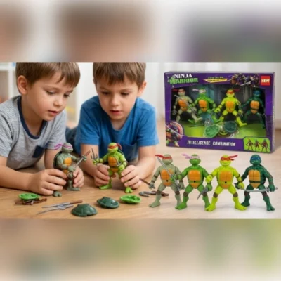 Nindža kornjače set od četri figure sa oružijem 10cm