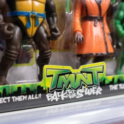Sve četiri kornjače i Splinter figurica u kutiji