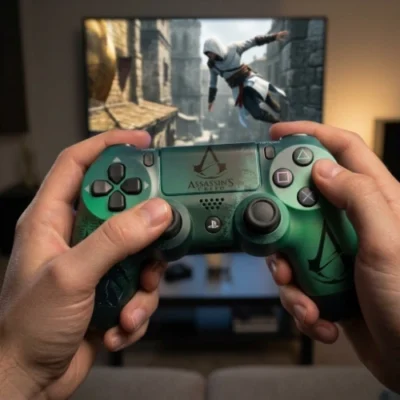 ps4-bezicni-dzojstik-assassin-edition-unikatan-dizajn-5 PS4 Bežični Džojstik Assassin Edition - Unikatan dizajn