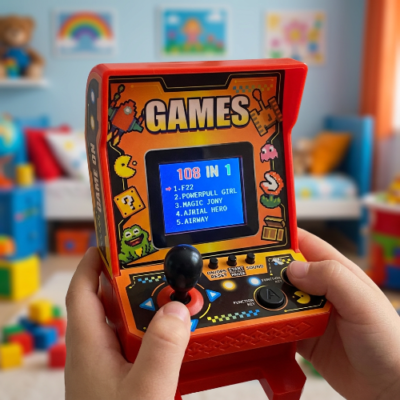Retro game konzola sa 108 klasičnih igrica i džojstikom