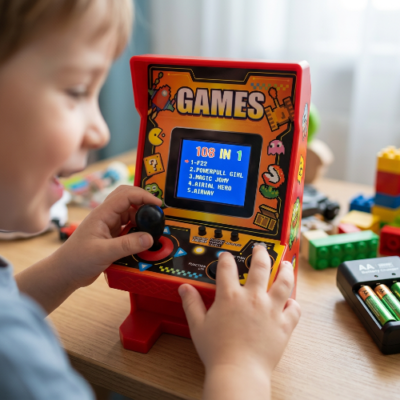 Retro game konzola sa 108 klasičnih igrica i džojstikom