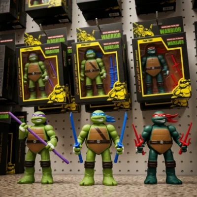 Nindža kornjače figurice sa oružijem u setu
