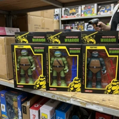 Nindža kornjače figurice sa oružijem u setu