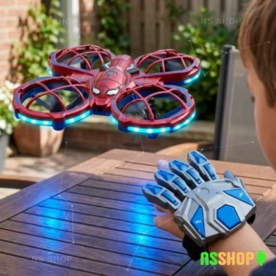 Mini dron sa upravljanjem pokretom ruke i led svetlom