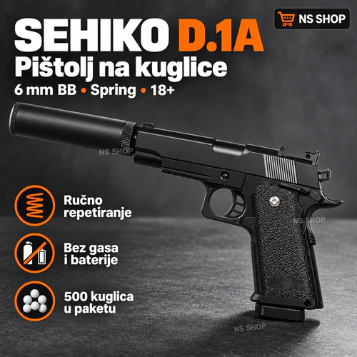 sehiko-d1a-nsshop-main-dark SEHIKO D.1A pištolj na kuglice sa navojnim nastavkom — spring, 6 mm i uključeno 500 kuglica